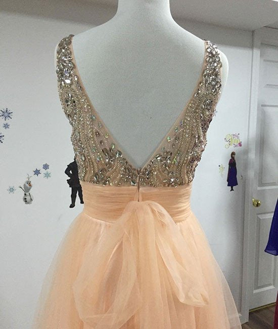 A-line Prom Dresses,Beading Prom Dress,Long Prom Dress,Cheap Prom Dress,High Quality Prom Dress,PD0090