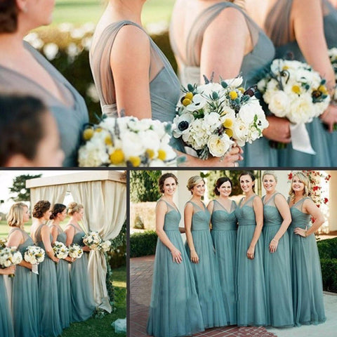 Simple Bridesmaid Dresses,A-line Bridesmaid Dress,V-neck Bridesmaid Dress,Cheap Bridesmaid Dresses,High Quality Bridesmaid Dress,PD0087