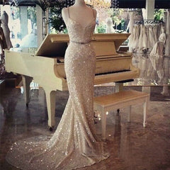 Charming Prom Dresses,Sparkle Prom Dress,Dresses For Prom,Mermaid Prom Dress,Evening Dress,BD390