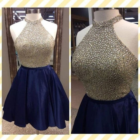 Beading Homecoming Dress,Sexy Homecoming Dresses,Charming Homecoming Dress,Royal Blue  Homecoming Dresses,PD00267