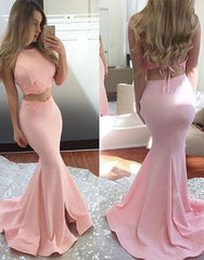 Two Piececs Prom Dresses,Mermaid Prom Dress,Sweetheart Prom Dresses,Cheap Prom Dress,Fashion Prom Dresses,PD00134