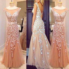 Lace Prom Dress,Mermaid Prom Dress,Long Prom Dress,dresses for prom,party dress,BD089