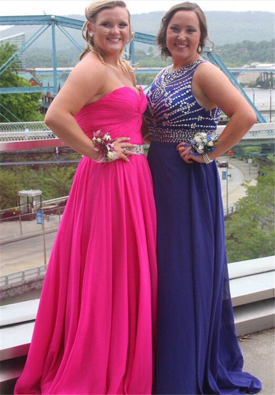 blue Prom Dresses,long prom dress,beaded prom Dress,charming prom dress,formal prom dress,BD2974