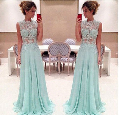 Blue prom Dress,Charming Prom Dresses,Party prom Dress,Evening dres,BD063