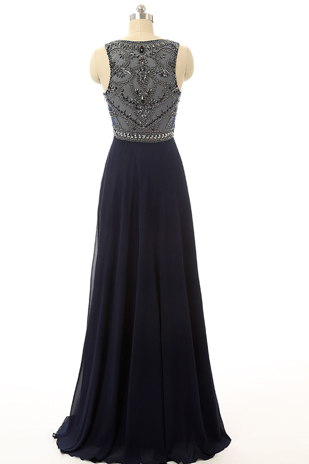 Navy Prom Dresses,Long Prom Dresses,Charming Prom Dress,Party Dress,BD145