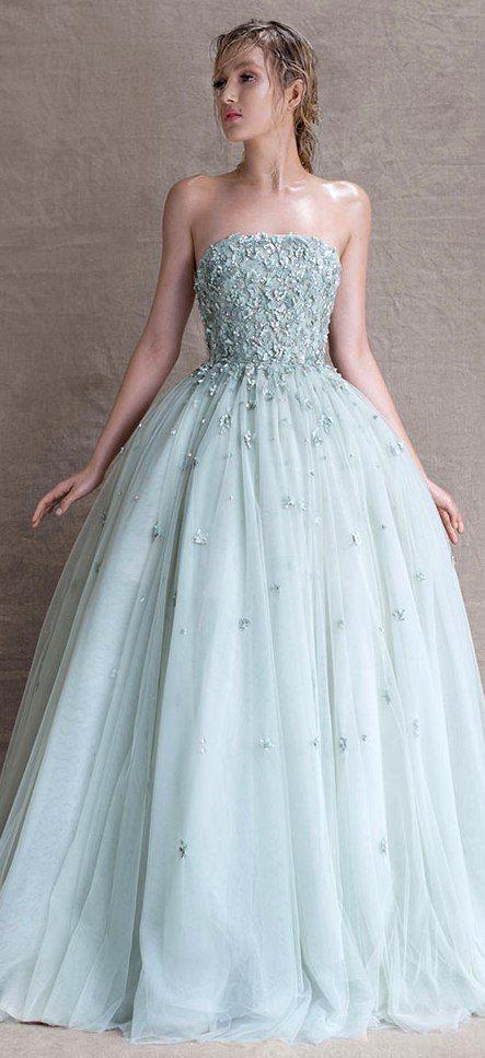 Beautiful Prom Dresses Strapless Floor-length Prom Dresses,PD4558935