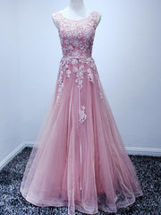 Pink Prom Dresses  Beautiful Prom Dresses, Floor-length Prom Dress,PD4558928