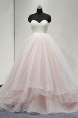 Sweetheart Lace Up Back Charming Affordable Long Prom Dresses Ball Gown,BD41520