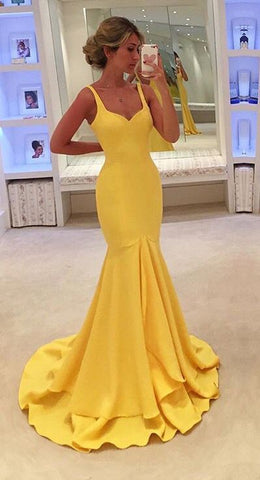 Charming Prom Dress,Satin Prom Dress,Scoop Prom Dress,Mermaid Prom Dress ,PD45824