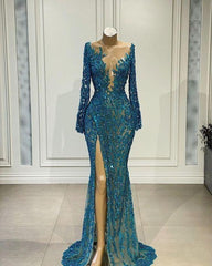 Memaid Long Prom Dress Sexy Evening Gown BD22083