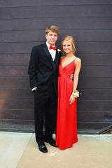 red prom dress,long prom dress,chiffon prom dress,cheap prom dress,backless evening dress,BD2622