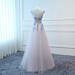 Long Pink&Blue Butterfly Evening Dress Floral Tulle Dress Women Formal Party Gown  BD98015