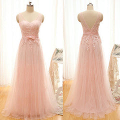 Pink Prom Dress,tulle Prom Dress, lace Prom Dress,long Prom Dress,dresses for prom,cheap prom dress,BD088