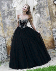 Beaded Ball Gown Evening Prom Dresses,BH91048