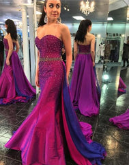 Sweetheart Neckline Prom Dress with Beading,BH91158