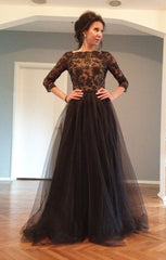 long prom dress,black Prom Dress,backless prom dress,Charming prom dress,evening dress,BD776