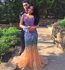 charming prom Dress,rhinestone Prom Dresses,long prom dress,evening dress,BD1657