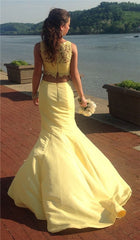 Two Pieces Prom Dresses,Mermaid Prom Dress,Cheap Prom Dresses,New Arrival Prom Dress,Elegant Prom Dress,PD0095