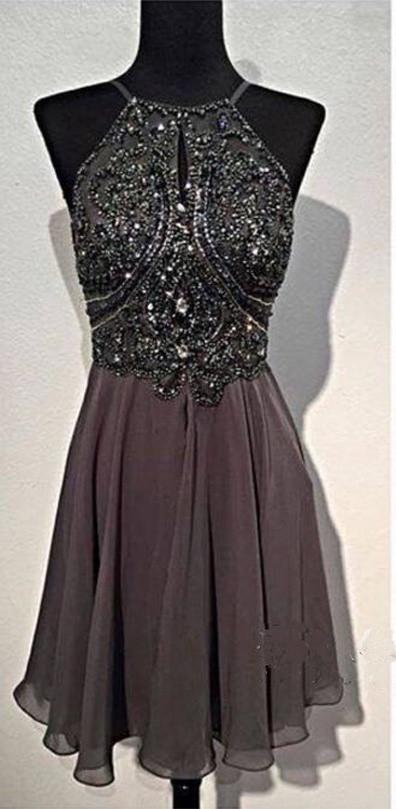 Backless Short Prom Dress, Homecoming Dresses, Graduation Party Dresses, Formal Dress For Teens,,PD455842